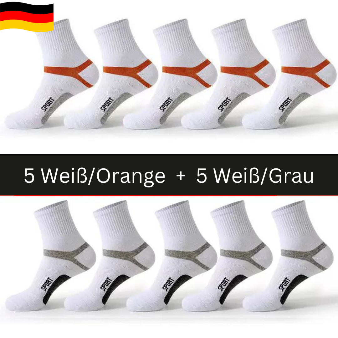 10 Paar hochwertige Unisex-Socken für jeden