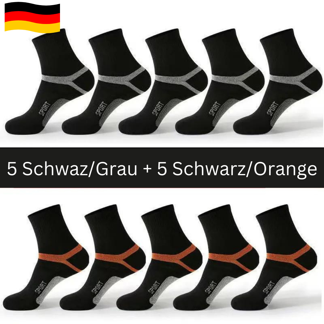 10 Paar hochwertige Unisex-Socken für jeden