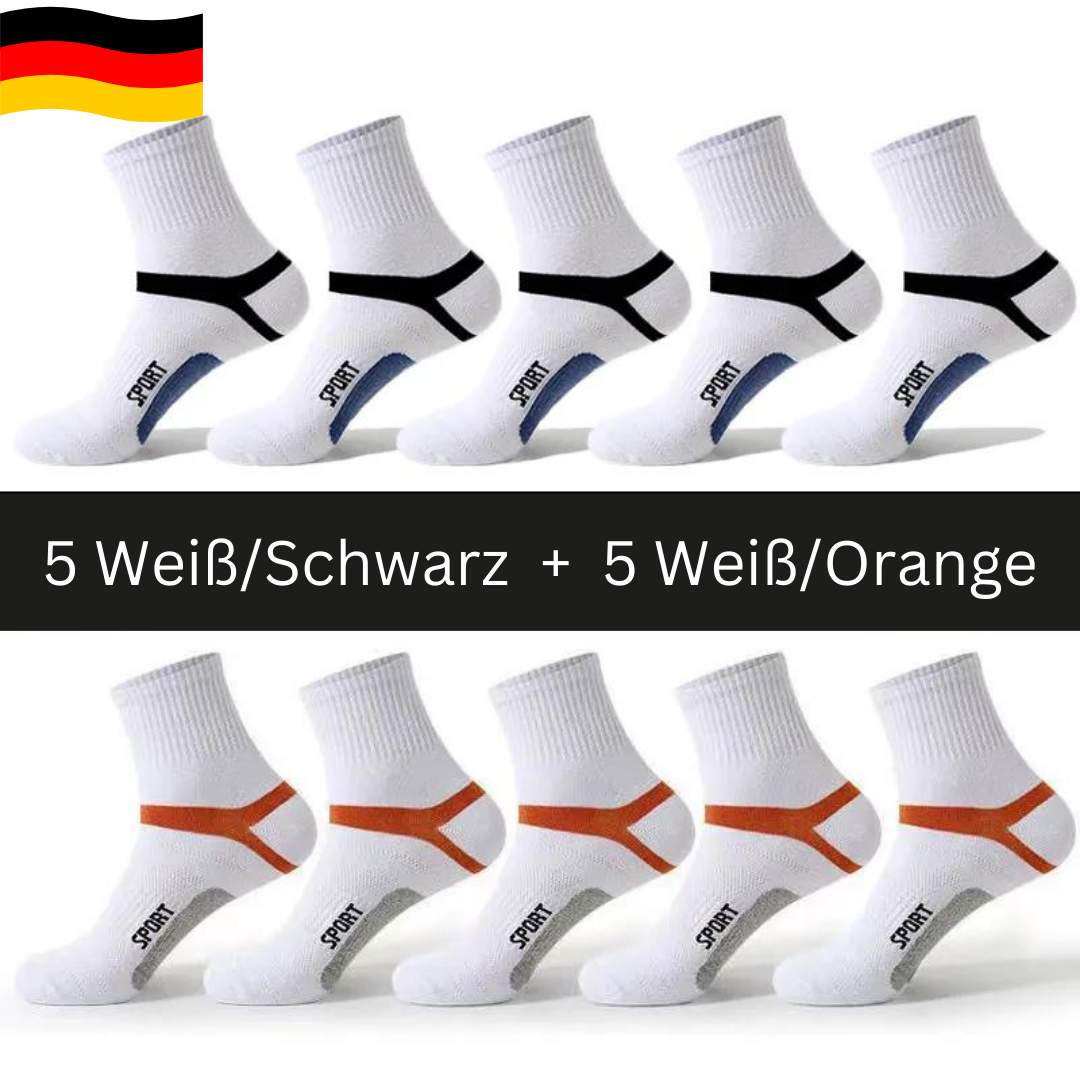 10 Paar hochwertige Unisex-Socken für jeden